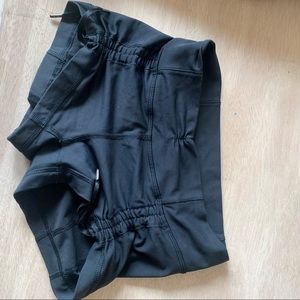 Lululemon Ruched front Booty shorts